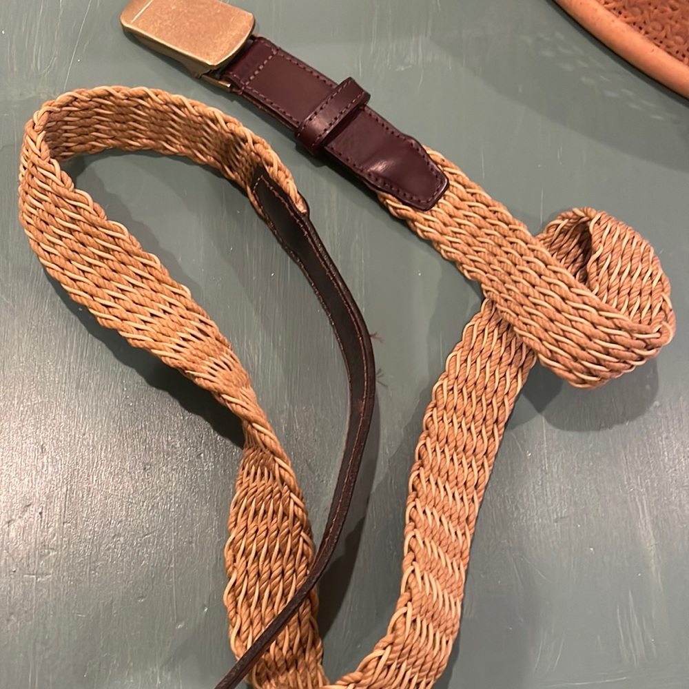 Phelps leather belt adjustable